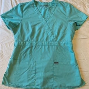 Grey’s Anatomy Aqua Scrub Top